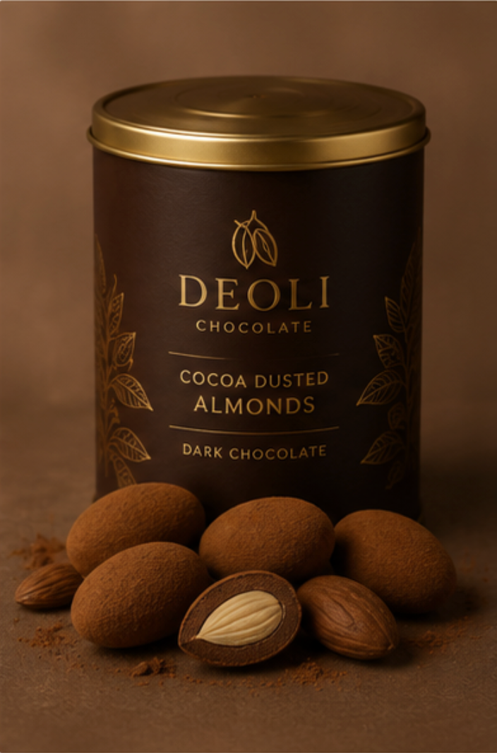 Cocoa Dusted Almonds